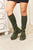 WILD DIVA Footwear Knee High Platform Sock Boots